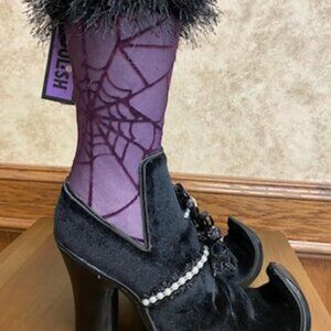 Spooky Witch Boot Decoration – Halloween Decor
